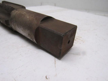 Morse 2-1/8"-8 Plug Tap 6 Flute HSS 3-5/8" Flute Length 8" OAL