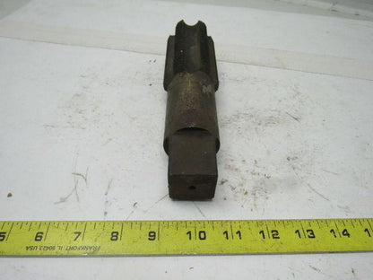 Morse 2-1/8"-8 Plug Tap 6 Flute HSS 3-5/8" Flute Length 8" OAL