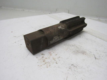 Morse 2-1/8"-8 Plug Tap 6 Flute HSS 3-5/8" Flute Length 8" OAL