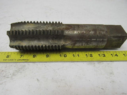 Morse 2-1/4"-4-1/2 Plug Tap 6 Flute HSS 3-1/2 Flute Length 8-5/8 OAL Rare Size