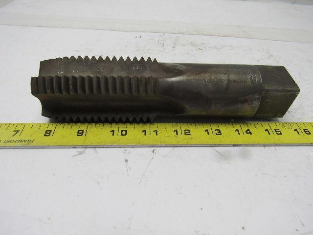 Morse 2-1/8"-4-1/2 Plug  Tap 4 Flute HSS 3-3/4" Flute Length 8" OAL Rare Size