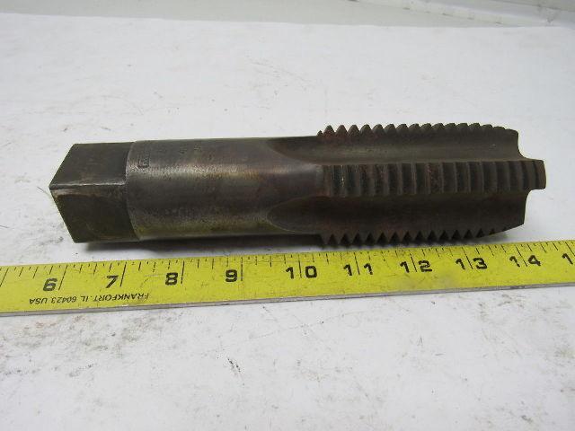 Morse 2-1/8"-4-1/2 Plug  Tap 4 Flute HSS 3-3/4" Flute Length 8" OAL Rare Size