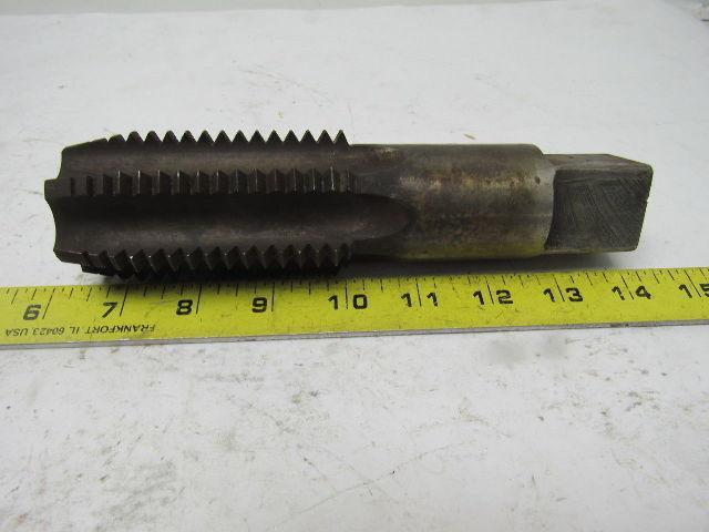 Morse 2"-4-1/2 Plug Tap 4 Flute HSS 3-3/4" Flute Length 1-3/4" OAL Rare Size
