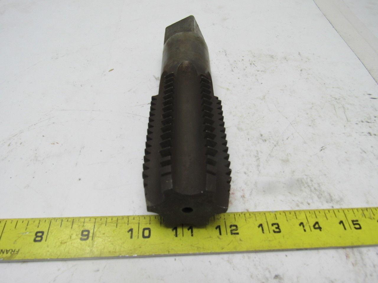 Morse 2"-4-1/2 Plug Tap 4 Flute HSS 3-3/4" Flute Length 1-3/4" OAL Rare Size