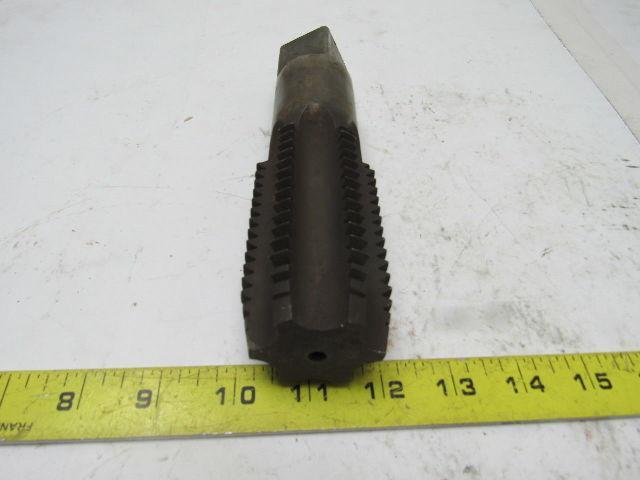 Morse 2"-4-1/2 Plug Tap 4 Flute HSS 3-3/4" Flute Length 1-3/4" OAL Rare Size