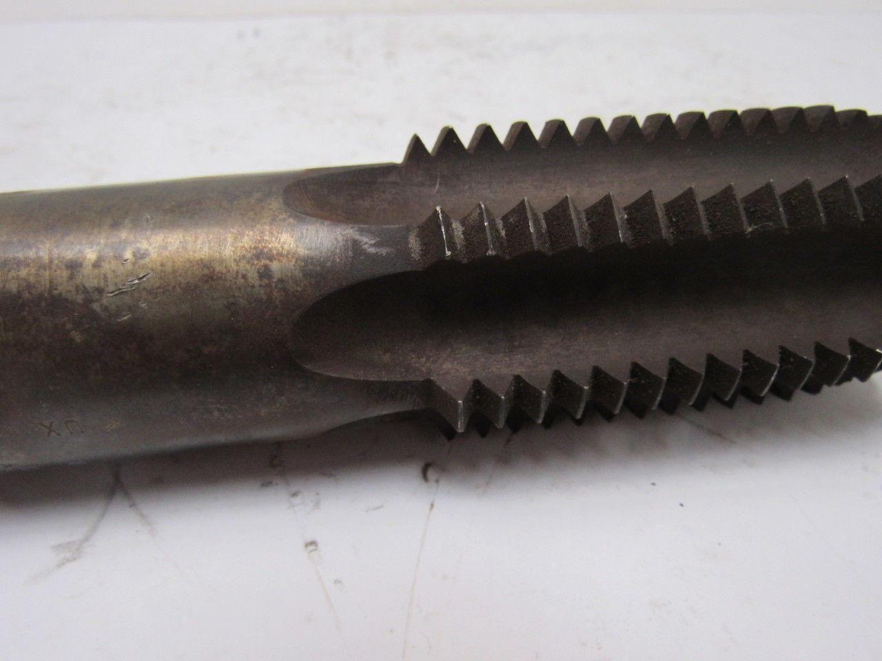 Morse 2"-4-1/2 Plug Tap 4 Flute HSS 3-3/4" Flute Length 1-3/4" OAL Rare Size