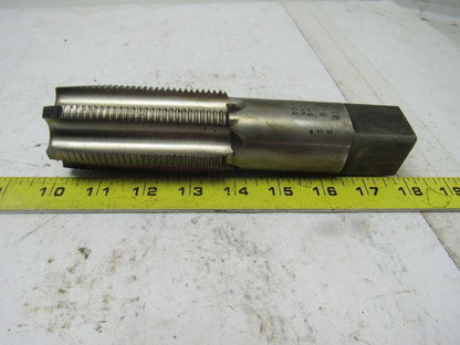Morse 1-15/16"-8 Plug Tap 6 Flute HSS 3-1/2" Flute Length 7-3/4" OAL