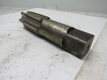 Morse 1-15/16"-8 Plug Tap 6 Flute HSS 3-1/2" Flute Length 7-3/4" OAL