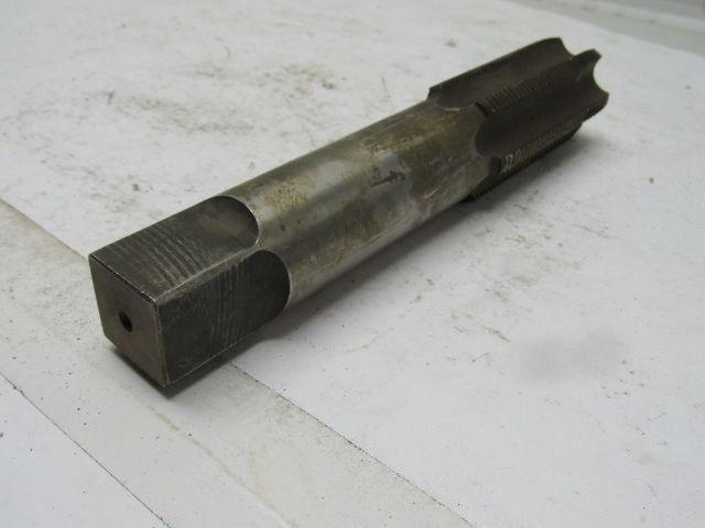 Greenfield 1-15/16"-8 Plug Tap 6 Flute HSS 4" Flute Length 10" OAL