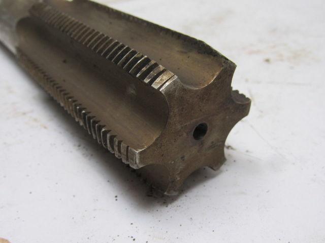 Greenfield 1-15/16"-8 Plug Tap 6 Flute HSS 4" Flute Length 10" OAL