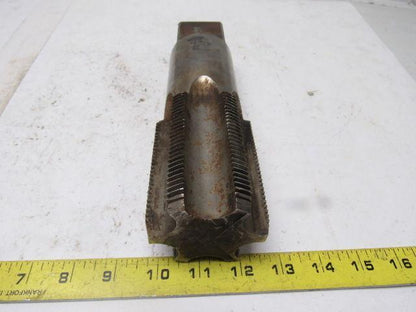 Morse 2-3/4"-8 Plug Tap 6 Flute HSS 3-3/4" Flute Length 9" OAL