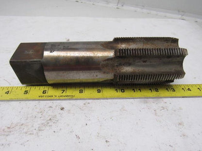 Morse 2-3/4"-8 Plug Tap 6 Flute HSS 3-3/4" Flute Length 9" OAL