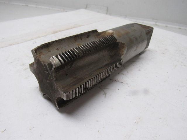 Morse 2-3/4"-8 Plug Tap 6 Flute HSS 3-3/4" Flute Length 9" OAL
