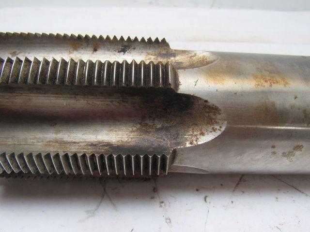 Morse 2-3/4"-8 Plug Tap 6 Flute HSS 3-3/4" Flute Length 9" OAL