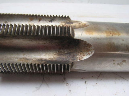 Morse 2-3/4"-8 Plug Tap 6 Flute HSS 3-3/4" Flute Length 9" OAL