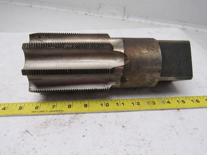 Morse 3-7/8"-8 Bottom Tap 8 Flute HSS 4-3/4" Flute Length 10" OAL