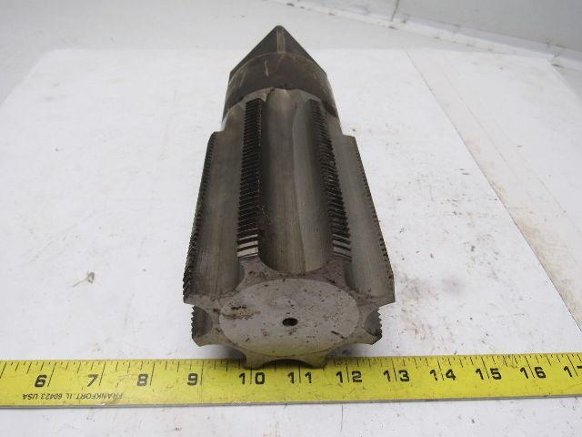 Morse 3-7/8"-8 Bottom Tap 8 Flute HSS 4-3/4" Flute Length 10" OAL
