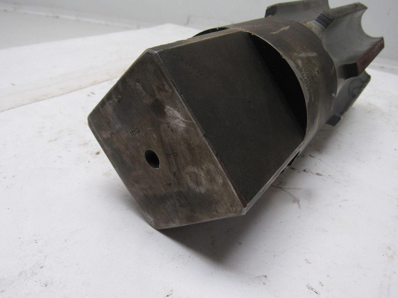 Morse 3-7/8"-8 Bottom Tap 8 Flute HSS 4-3/4" Flute Length 10" OAL