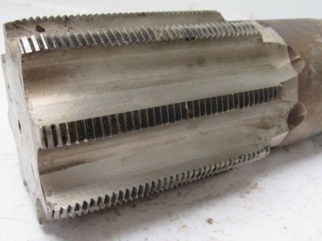 Morse 3-7/8"-8 Bottom Tap 8 Flute HSS 4-3/4" Flute Length 10" OAL