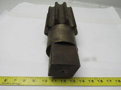 Morse 4-1/2"-8 Bottom Tap 10 Flute HSS 4-3/4" Flute Length 10" OAL