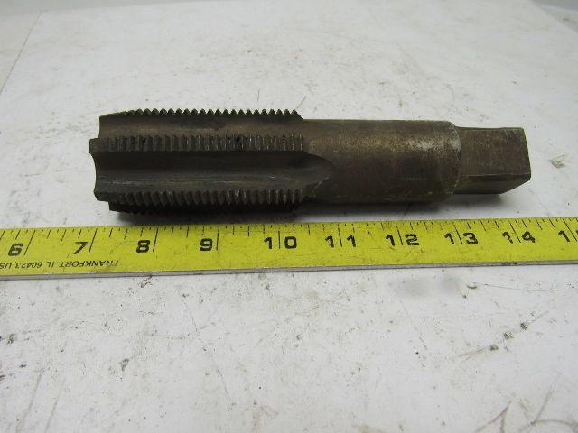 Morse 1-3/4"-8 Plug Tap 6 Flute HSS 3" Flute Length 7" OAL
