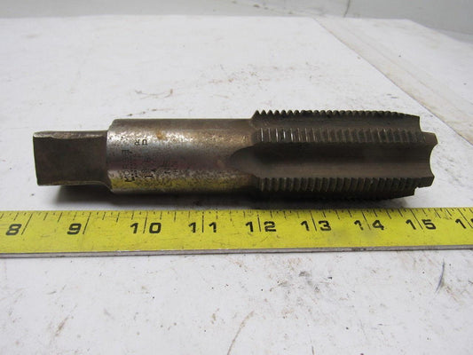 Morse 1-3/4"-8 Plug Tap 6 Flute HSS 3" Flute Length 7" OAL
