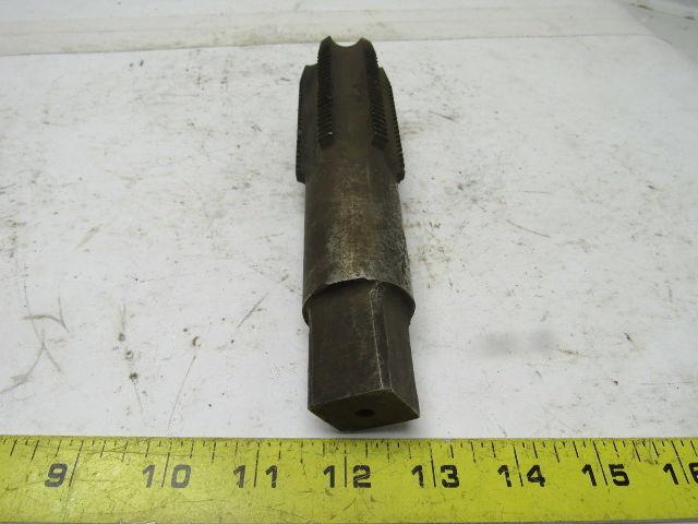 Morse 1-3/4"-8 Plug Tap 6 Flute HSS 3" Flute Length 7" OAL