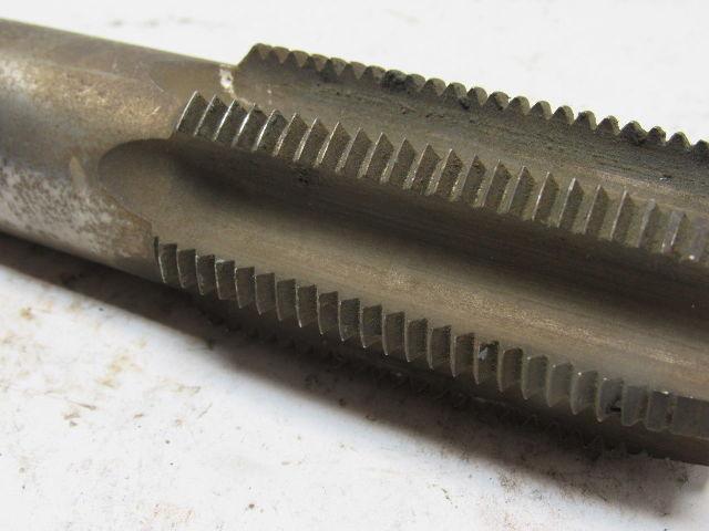 Morse 1-3/4"-8 Plug Tap 6 Flute HSS 3" Flute Length 7" OAL
