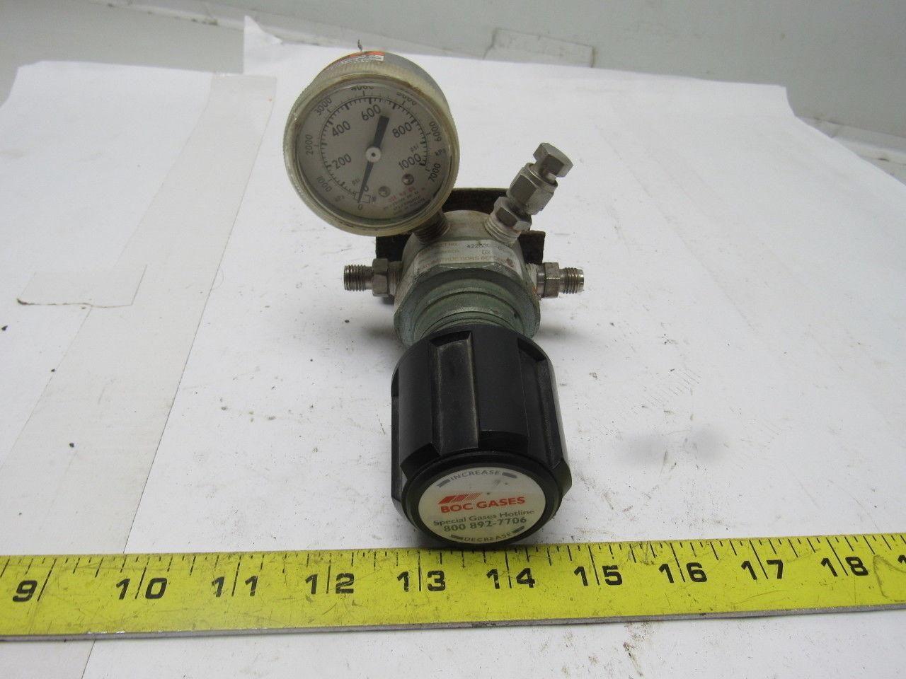 Concoa  4225301-01-580 Adjustable Pressure Regulator 0-1000PSI