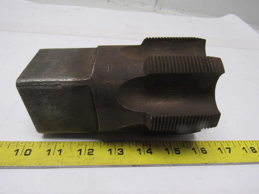 3-1/2"-10 Plug Tap 6 Flute HSS 2" Flute Length 5-3/4" OAL