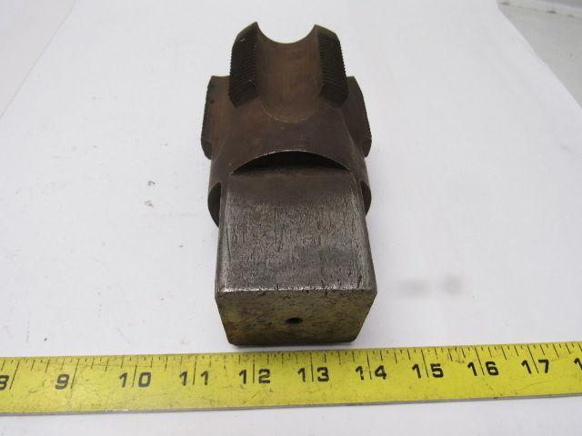 3-1/2"-10 Plug Tap 6 Flute HSS 2" Flute Length 5-3/4" OAL