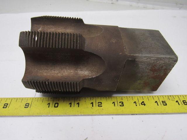 3-1/2"-10 Plug Tap 6 Flute HSS 2" Flute Length 5-3/4" OAL