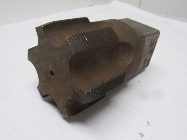 3-1/2"-10 Plug Tap 6 Flute HSS 2" Flute Length 5-3/4" OAL