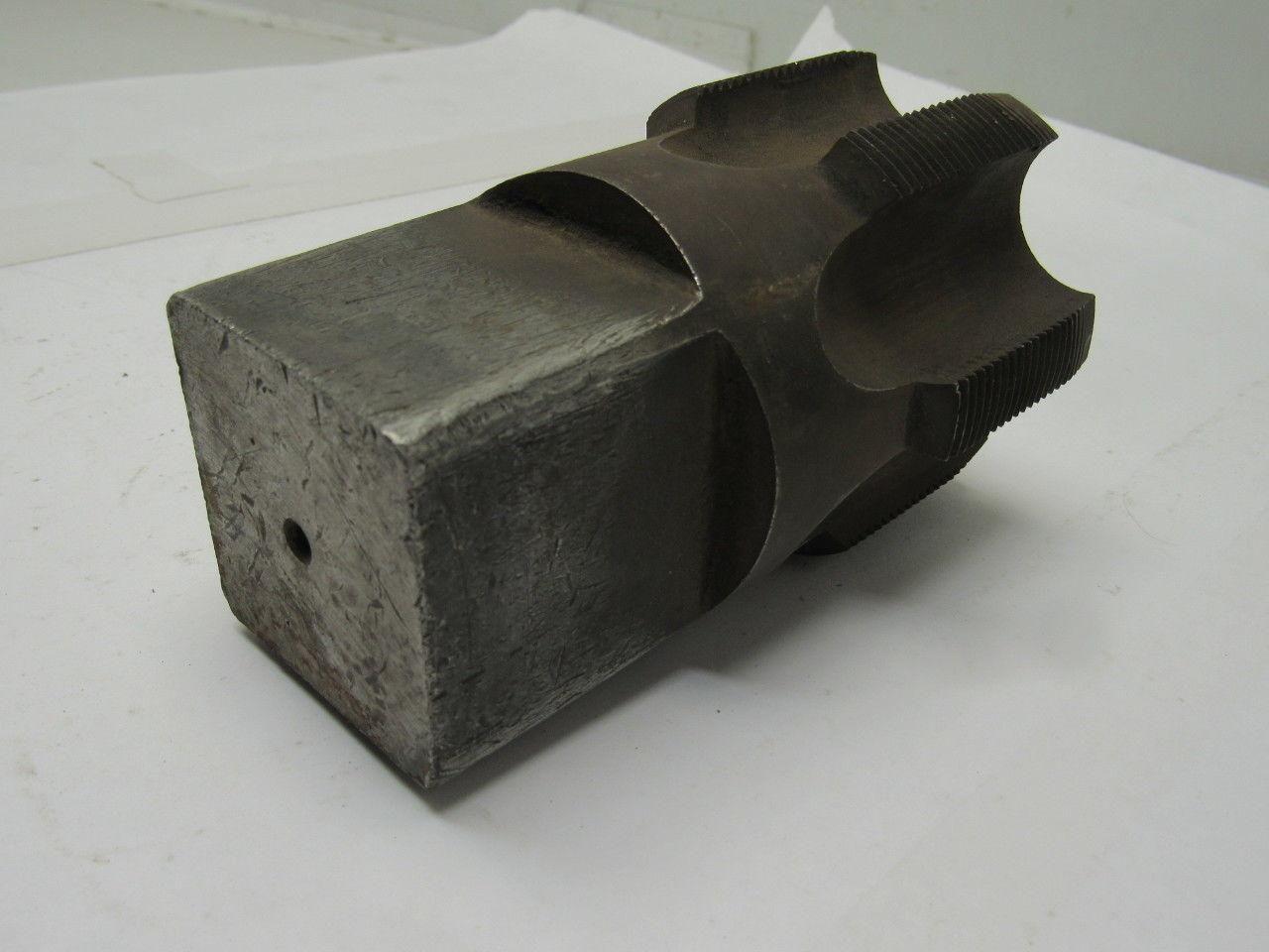 3-1/2"-10 Plug Tap 6 Flute HSS 2" Flute Length 5-3/4" OAL