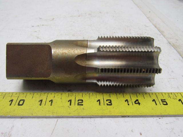 TRW 1-15/16"-10 Bottom Tap 8 Flute HSS 2" Flute Length 10" OAL