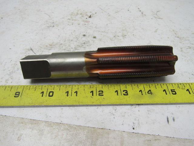 TRW 1-3/8"-12 Plug Taper 6 Flute HSS 3" Flute Length 6" OAL