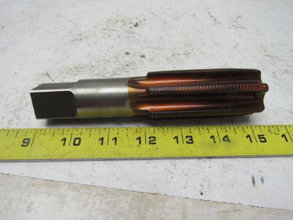 TRW 1-3/8"-12 Plug Taper 6 Flute HSS 3" Flute Length 6" OAL