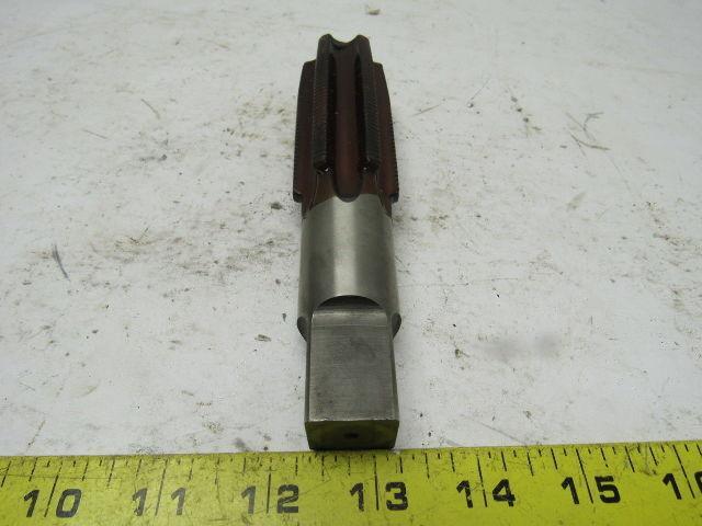 TRW 1-3/8"-12 Plug Taper 6 Flute HSS 3" Flute Length 6" OAL