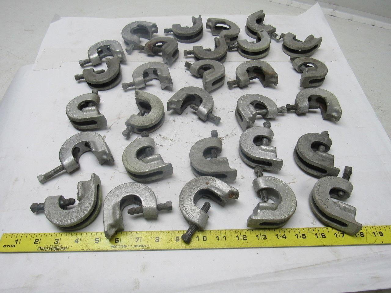 EFFICIENCY ELECTRIC 1" C Style Beam Clamp Lot/29