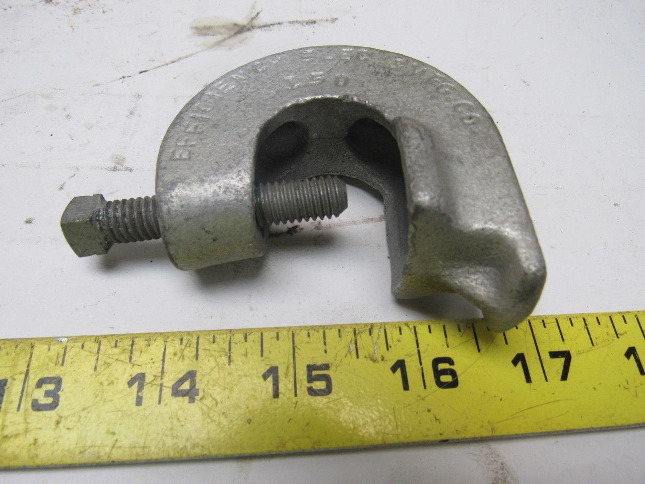 EFFICIENCY ELECTRIC 1" C Style Beam Clamp Lot/29