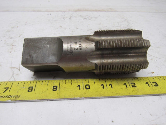Butterfield 2"-120 Plug Tap 6 Flute HSS 2" Flute Length 5" OAL