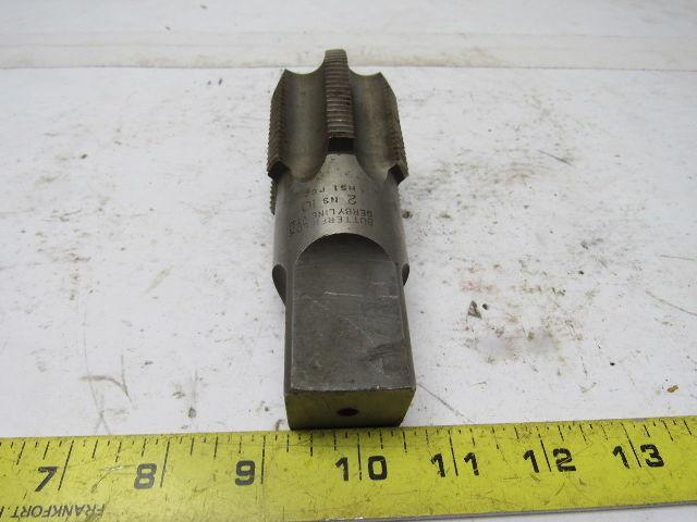 Butterfield 2"-120 Plug Tap 6 Flute HSS 2" Flute Length 5" OAL