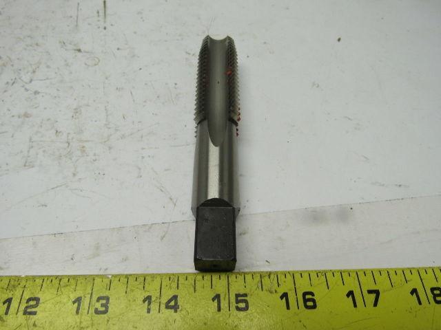 Cle-Line C62104 1"-8 3Pc 4 Flute Tap Set Plug Taper Bottom 5-1/2" OAL HHS USA