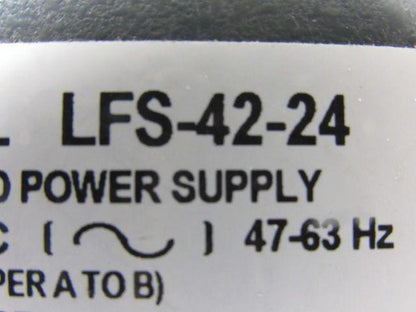 Lambda LFS-42-24 Regulated AC to DC Power Supply 85-132VAC Input