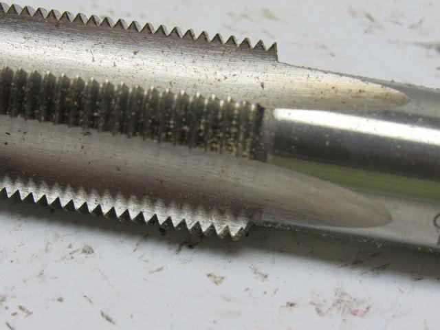 Greenfield 14547 5303 1"-8 3Pc 4 Flute Tap Set Plug Taper Bottom 5-1/8" OAL HHS