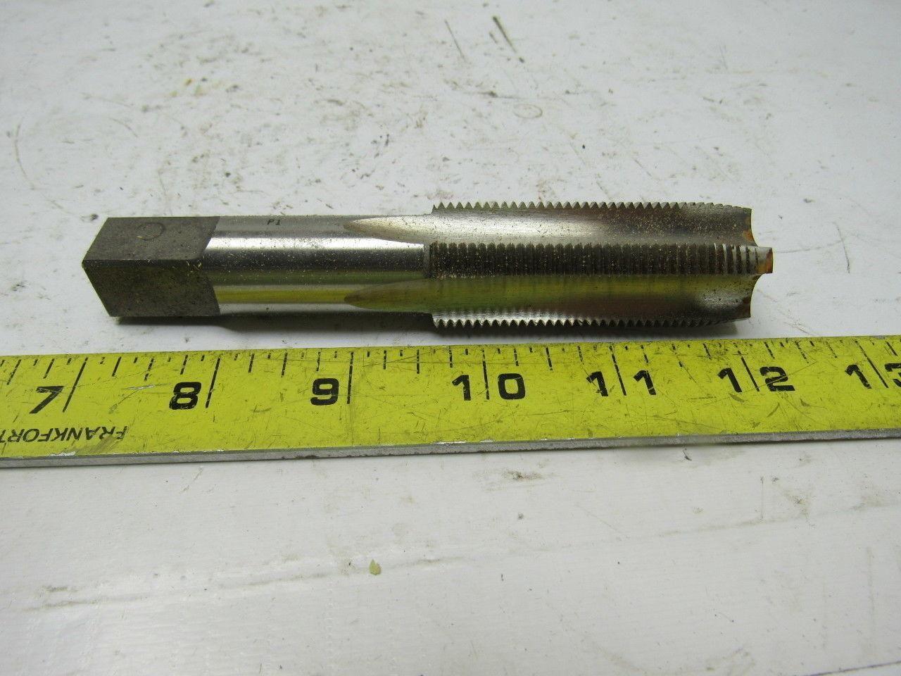 Greenfield 14547 5303 1"-8 3Pc 4 Flute Tap Set Plug Taper Bottom 5-1/8" OAL HHS