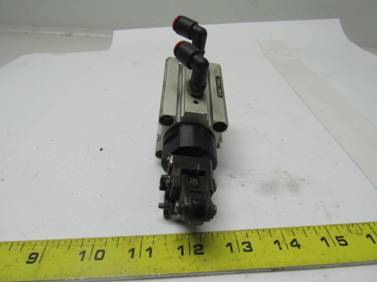 SMC  RSDQB32-20DD Pneumatic Stopper Cylinder 32mm Bore X 20mm Stroke