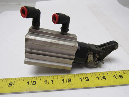 SMC  RSDQB32-20DD Pneumatic Stopper Cylinder 32mm Bore X 20mm Stroke