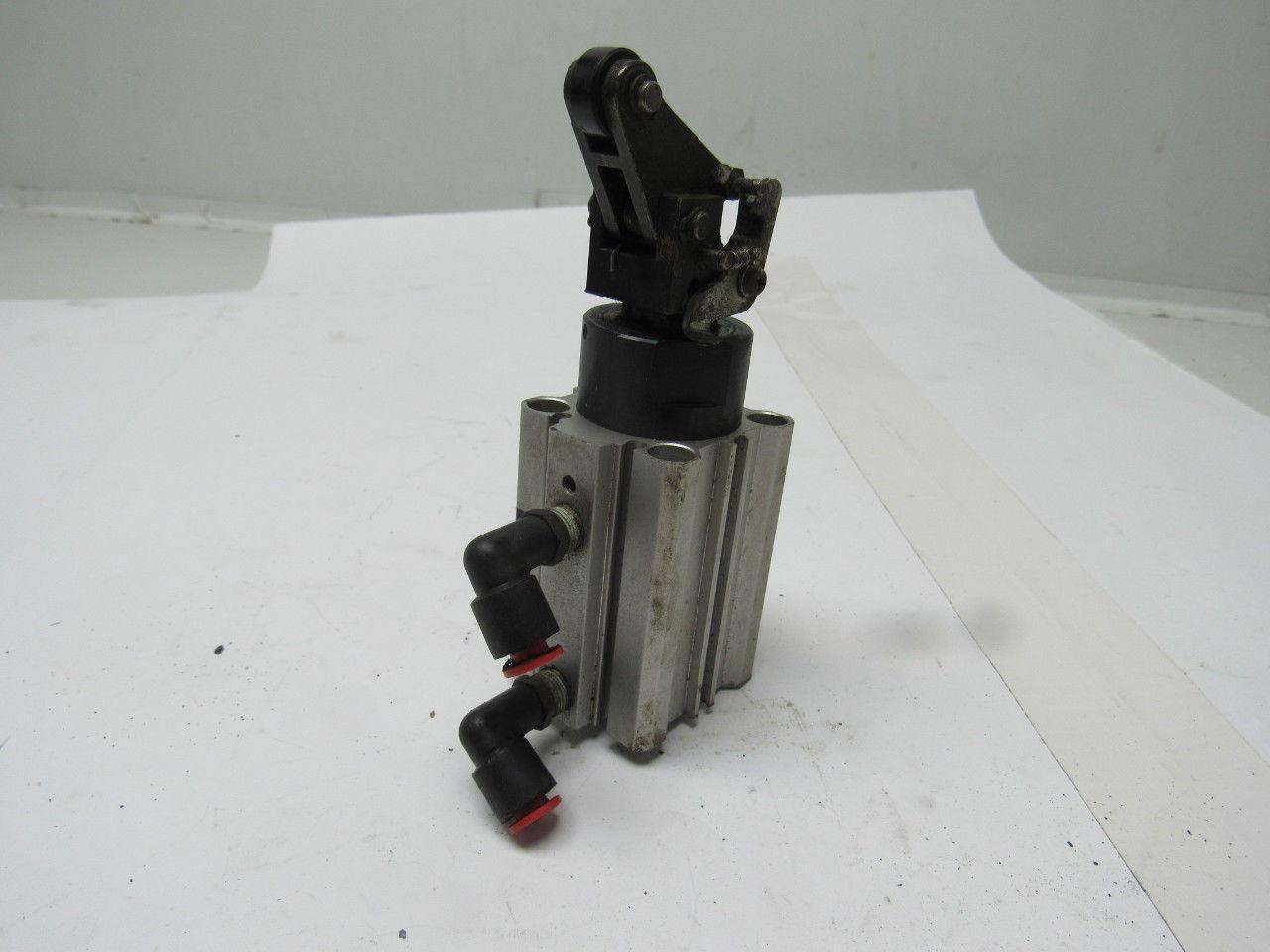 SMC  RSDQB32-20DD Pneumatic Stopper Cylinder 32mm Bore X 20mm Stroke