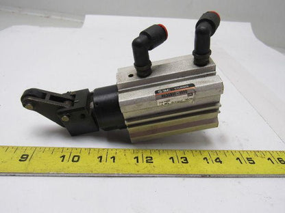 SMC  RSDQB32-20DD Pneumatic Stopper Cylinder 32mm Bore X 20mm Stroke